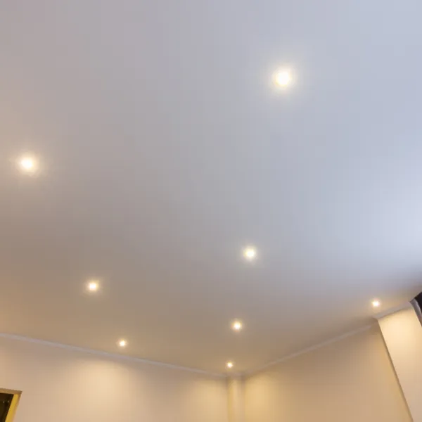 spanplafond met spotjes